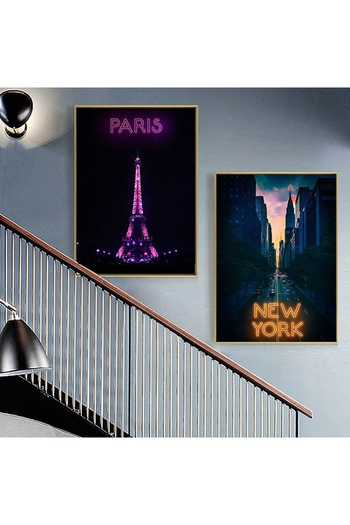Neon Lights Poster | Bowlift