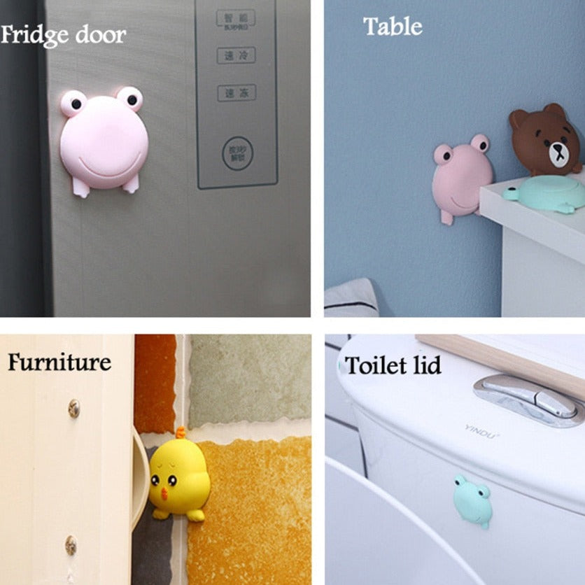 Cute Animals Wall Bumper Protector Stickers | Bowlift