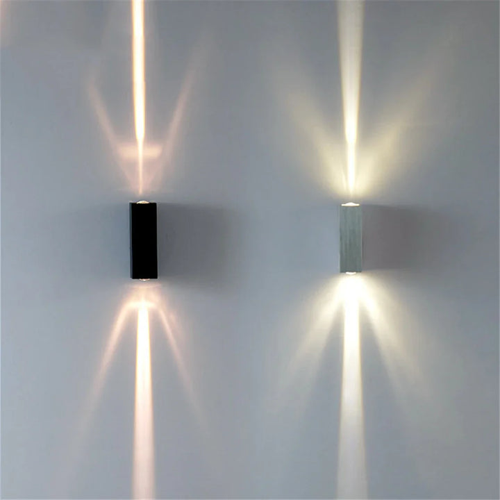 BowLift | LED exterior wall light Virelo Beam | IP65 waterproof | Aluminium housing | For garden, terrace & facade | 85–265 V