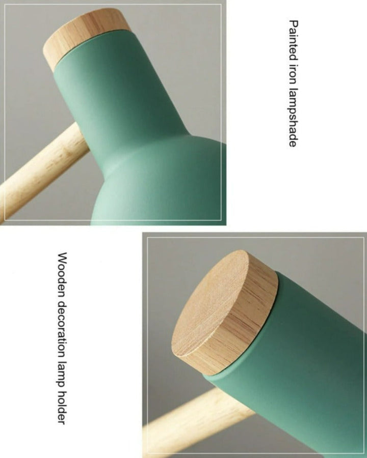 Nordic Wooden Desk Lamp | Bowlift