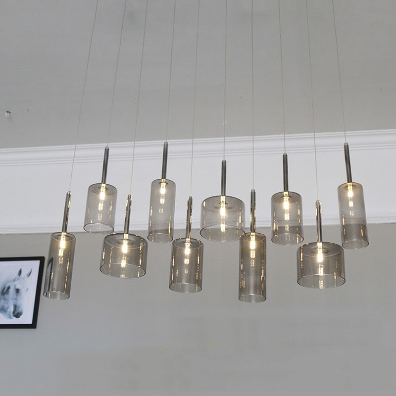 BowLift | Pendant lamp for the dining table made of glass