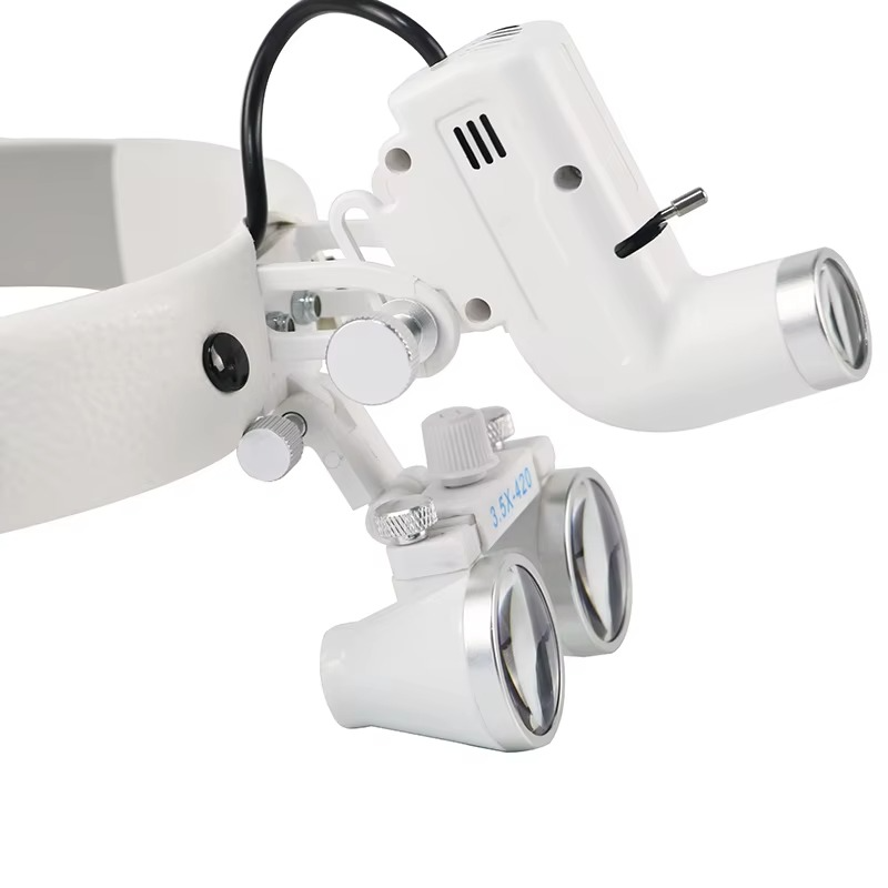 BowLift | ProVision 5W LED Dental & Surgical Headlamp with 3.5X Magnifying Binocular Loupes