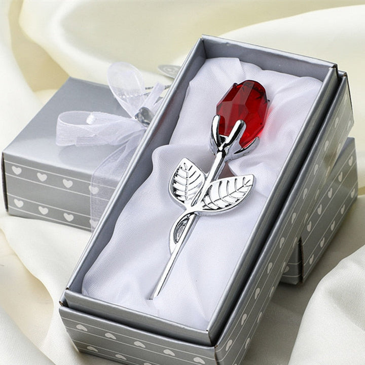 BowLift | Luxury Crystal Rose in Gift Box – Valentine's Gift for Her