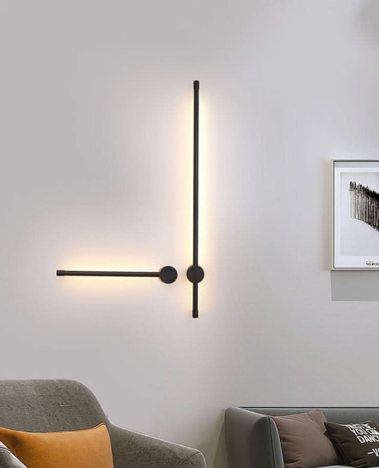 BowLift | Minimalist Wall Lamp with Plug and LED Light