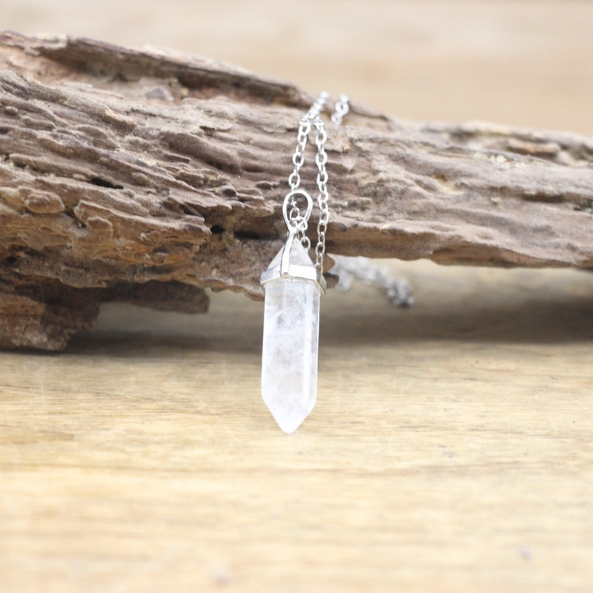 BowLift | Hexagon Natural Stone Chakra Necklace