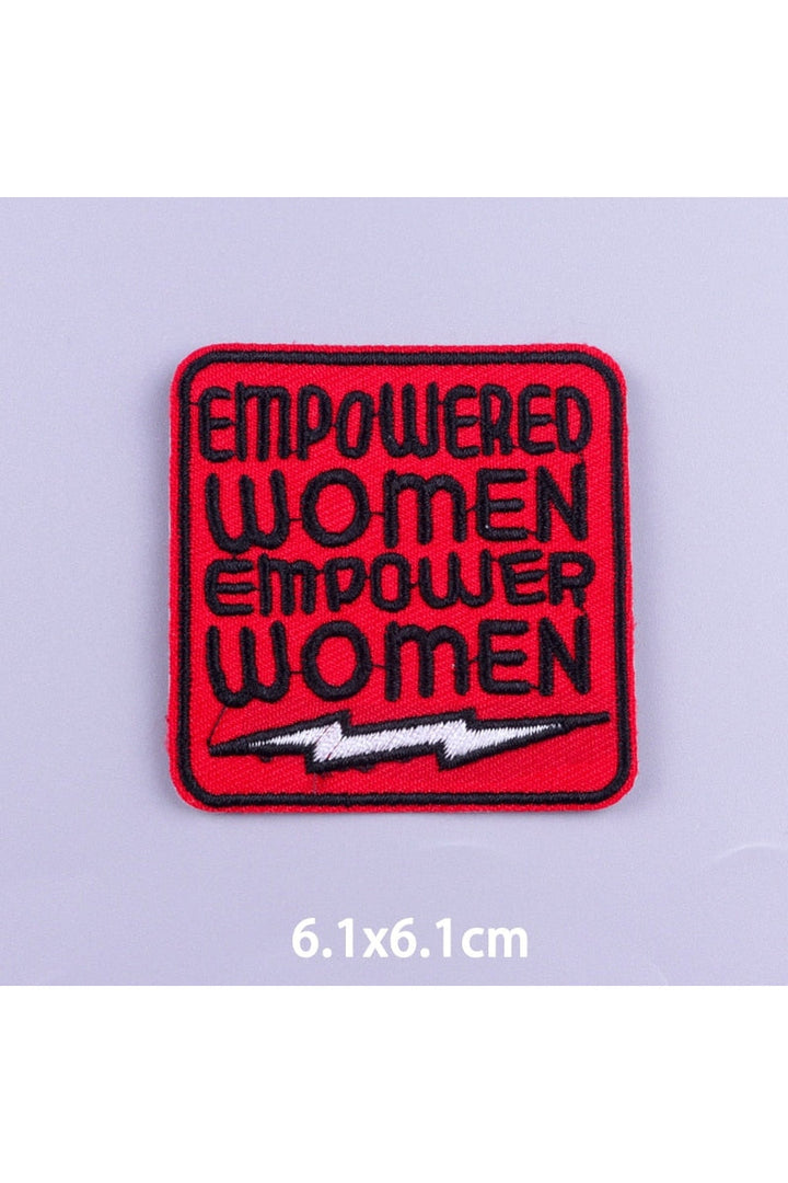 Cartoon embroidered patch | Bowlift