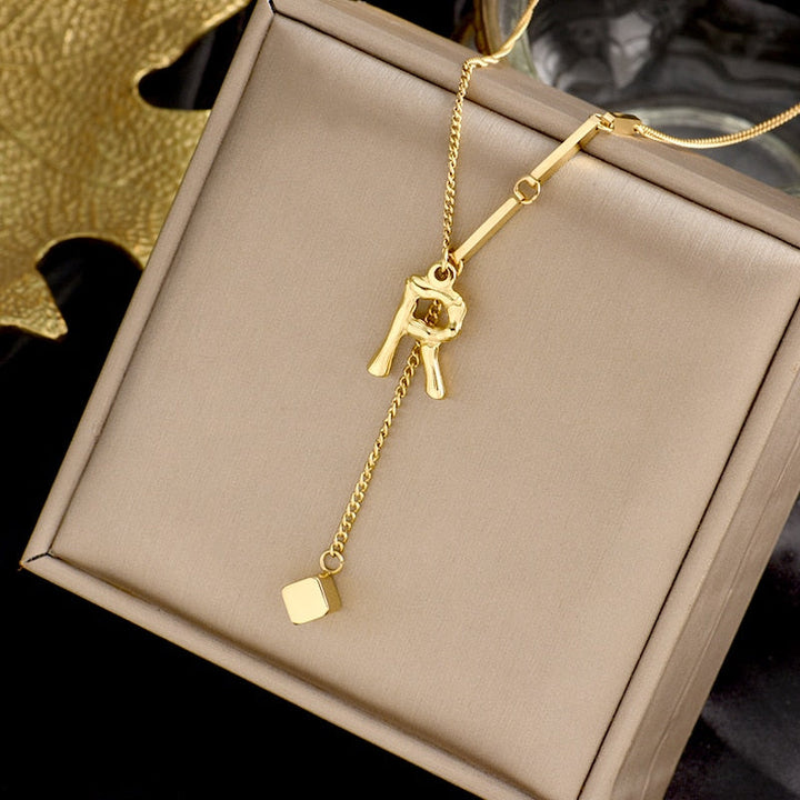 BowLift | Charming Initials Letter Necklace