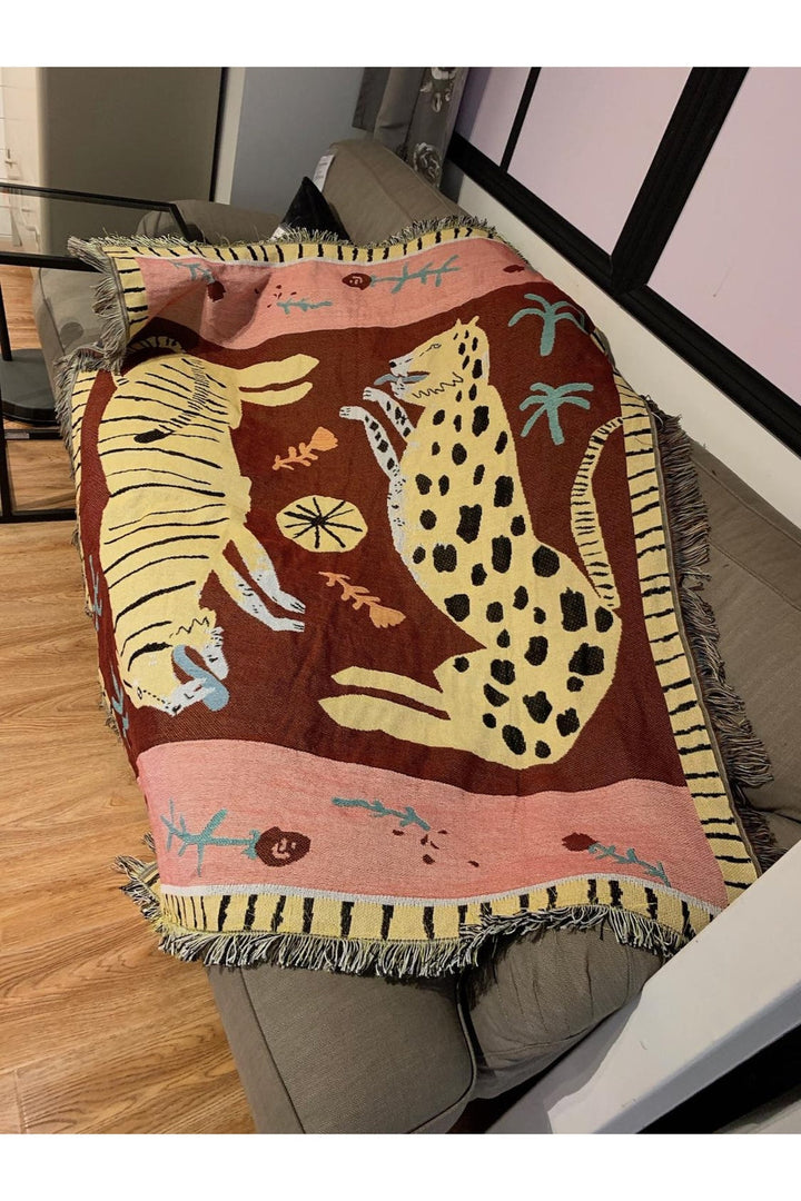Panther Theme Sofa Carpet | Bowlift
