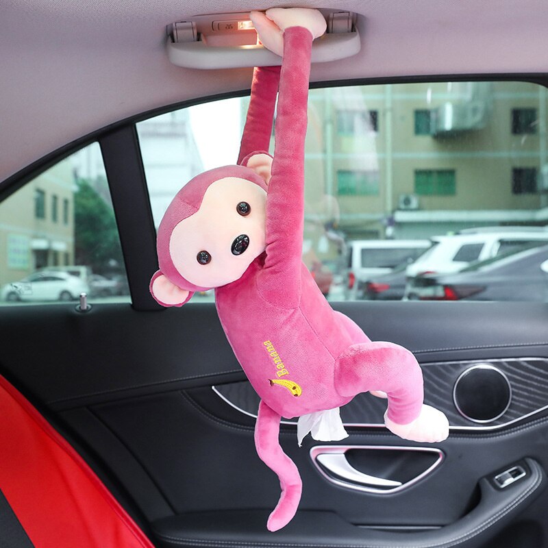 BowLift | Cuddly Monkey Tissue Box
