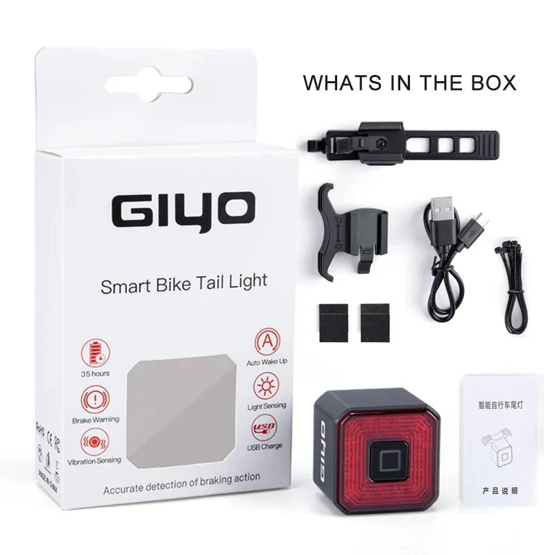 BowLift | USB Smart Bicycle Brake Tail Light