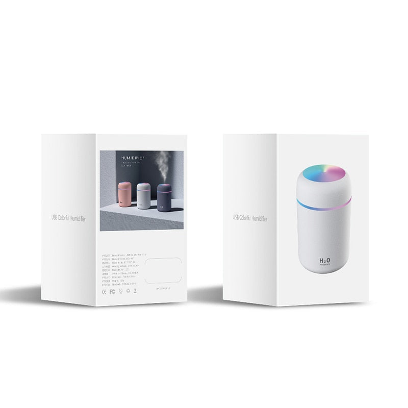 AquaMist Humidifier - Colorful Lighting for Atmosphere Bowlift