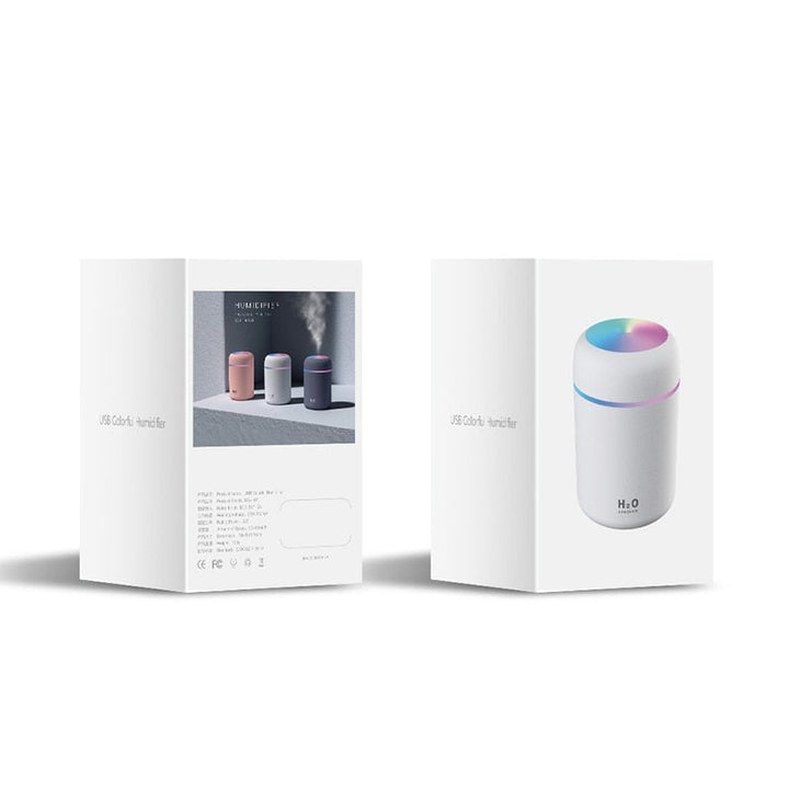 AquaMist Humidifier - Colorful Lighting for Atmosphere Bowlift