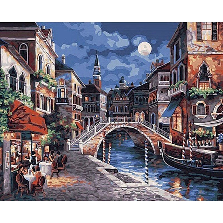 BowLift | City portrait (Paint by number)