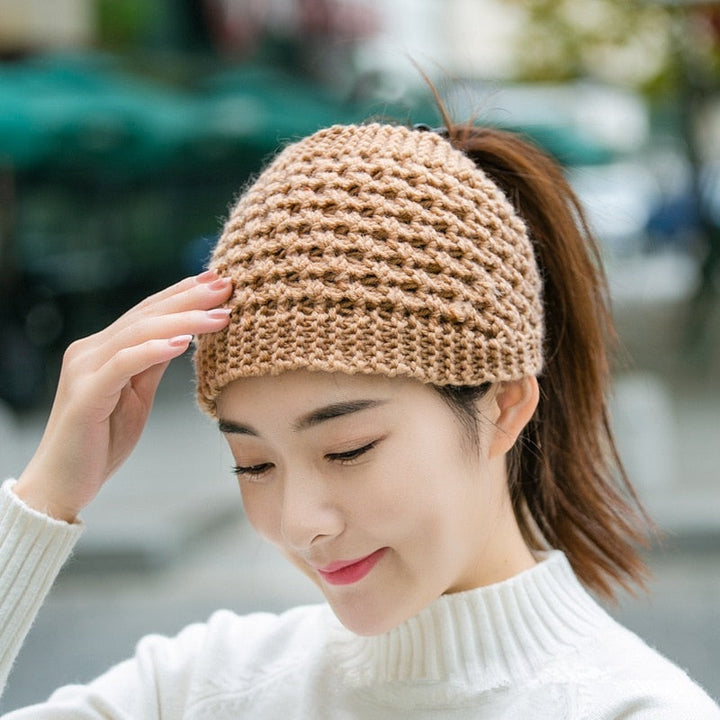 BowLift | Cozy Crown Elastic Knitted Headband