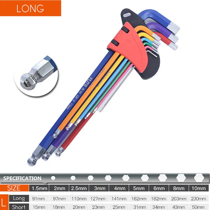 Allen Key Set 9-piece | Bowlift