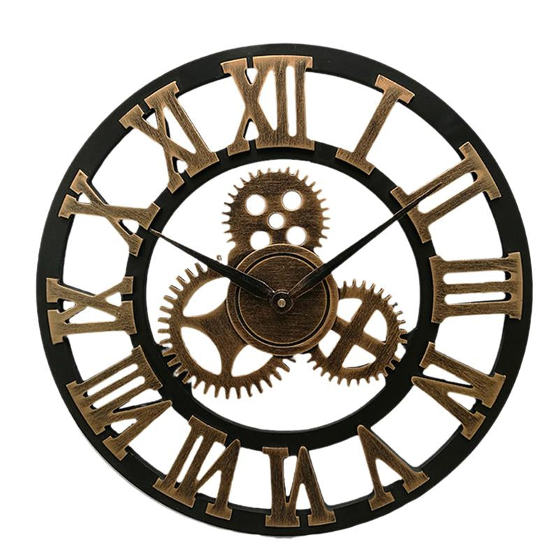 BowLift | Handmade Oversized 3D Retro Decorative Wall Clock