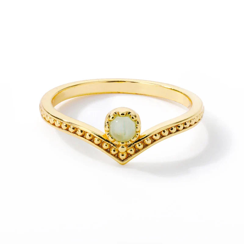 BowLift | Vintage Inspired Opal Crown Point Ring