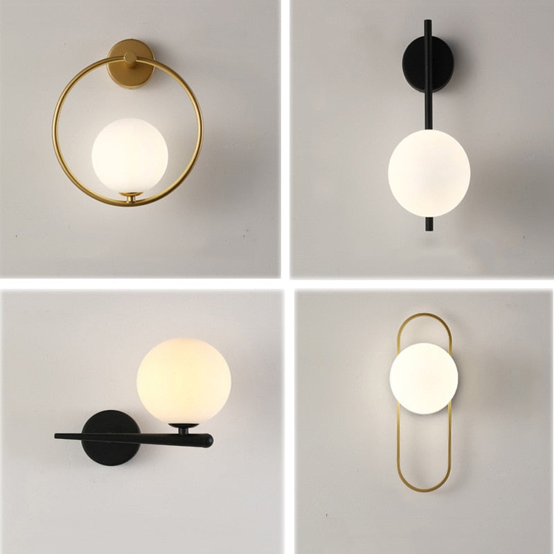 BowLift | BulbAura - Scandinavian Wall Lamp