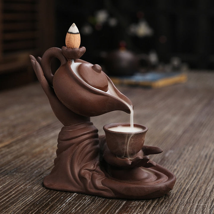 BowLift | Zen Tea Backflow Incense Burner