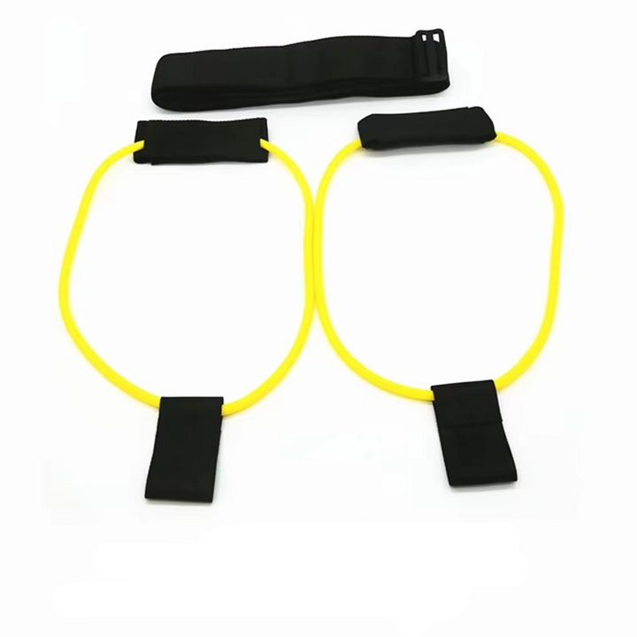 BowLift | Resistance Training Belt with Elastic Bands for Squats, Leg Strength and Agility Workouts