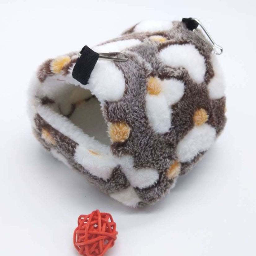 Soft Hamster House with Hammock Bowlift