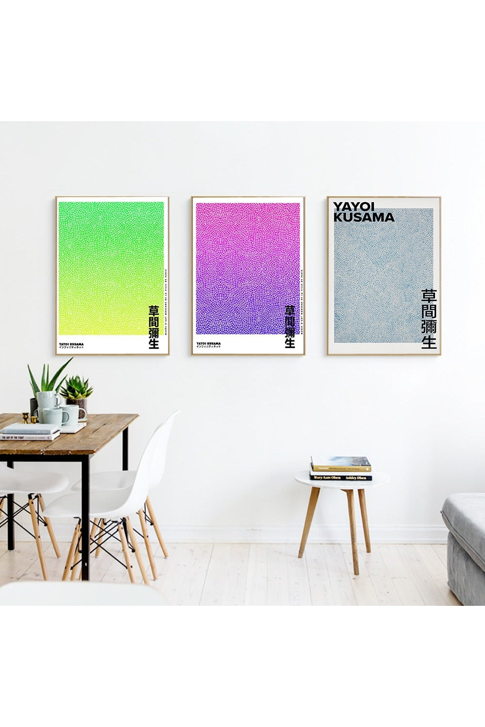 Kusama Inspired Psychedelic Poster | Bowlift