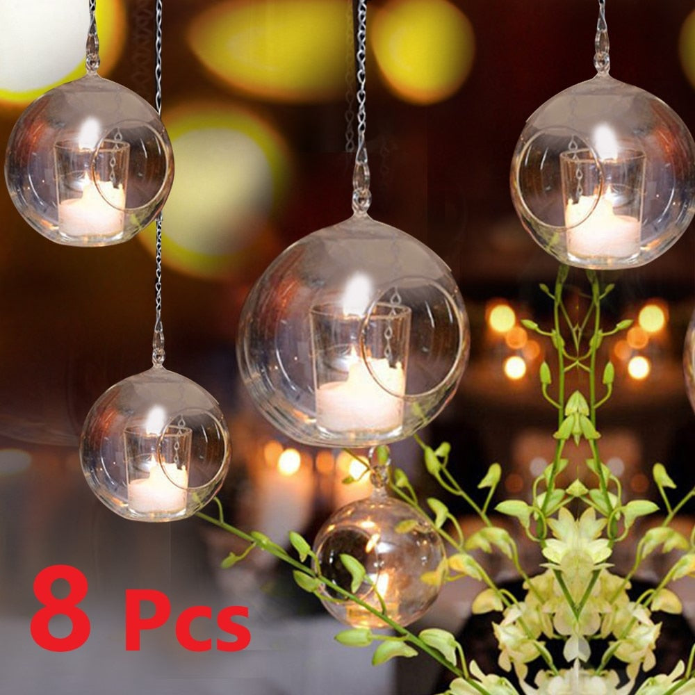 BowLift | Starry Night Terrarium Candlestick Holder