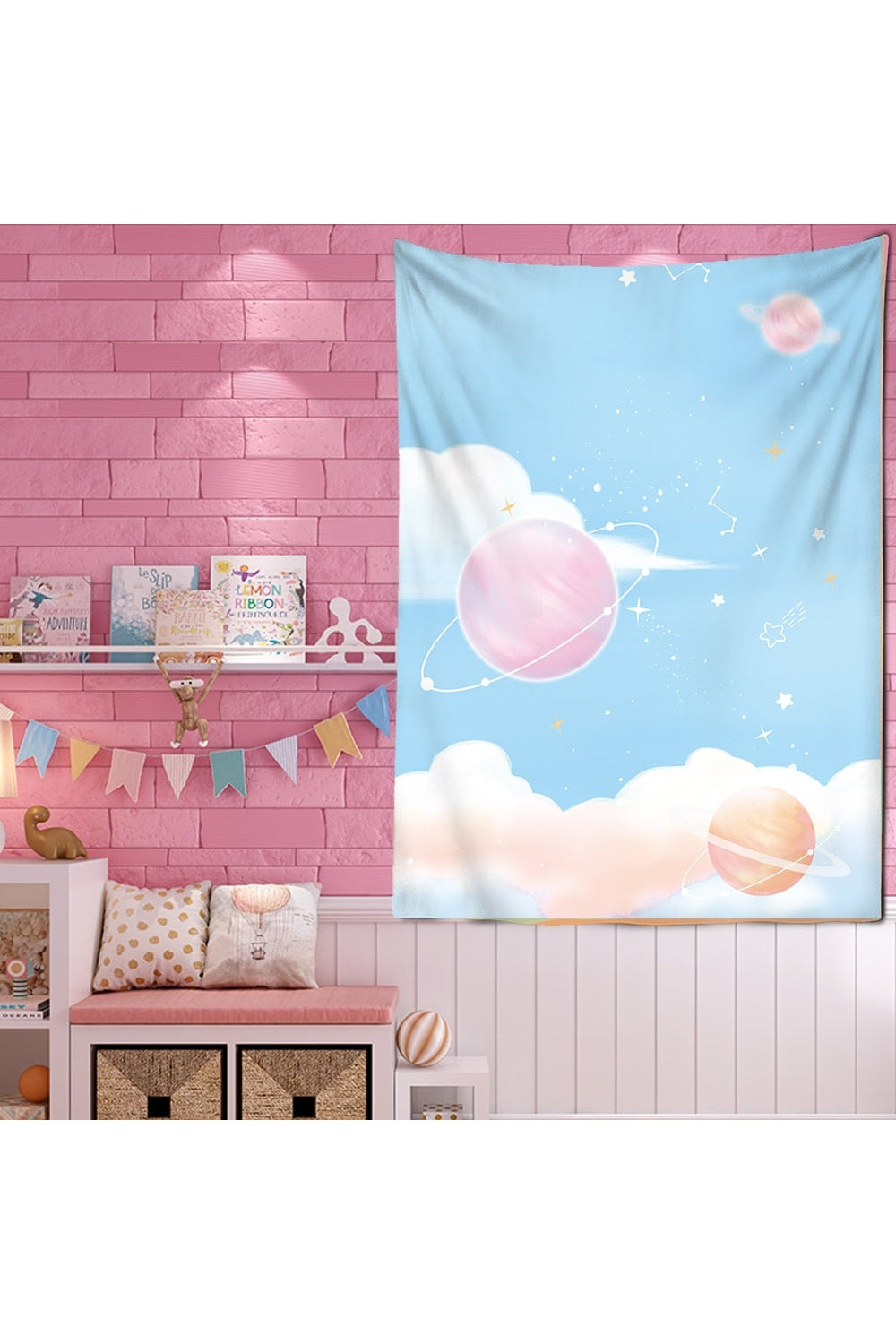 Pink Wall Tapestry | Bowlift