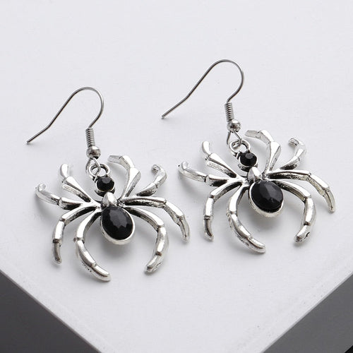 BowLift | Black Spider Artsy Mystical Earrings