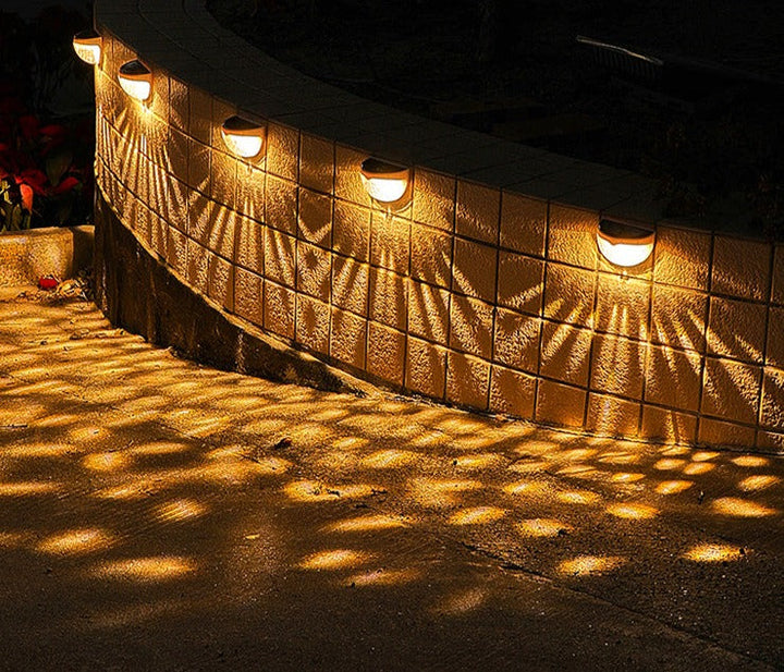 BowLift | NoirRay – Solar Wall Lamp with Elegant Modern Glow