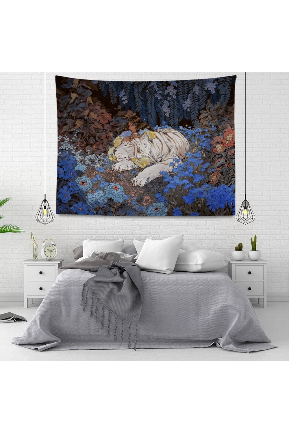 inspired velvet mandala wall tapestry | Bowlift