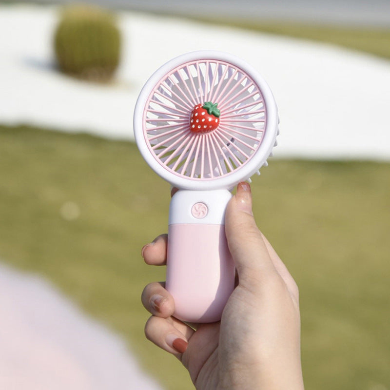 MTech Portable Handheld Fan – Strong Wind, Noiseless, Rechargeable Mini Fan With Base | Bowlift