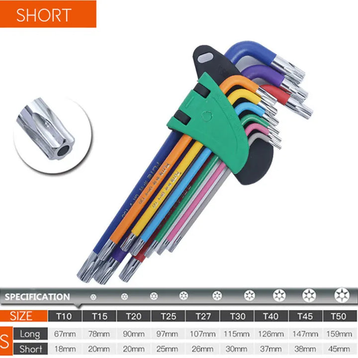 Allen Key Set 9-piece | Bowlift