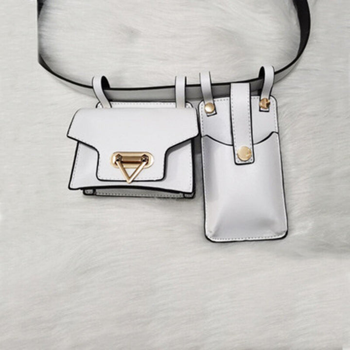 BowLift | Multiple Pockets Leather Adjustable Strap Compact Belt Bag