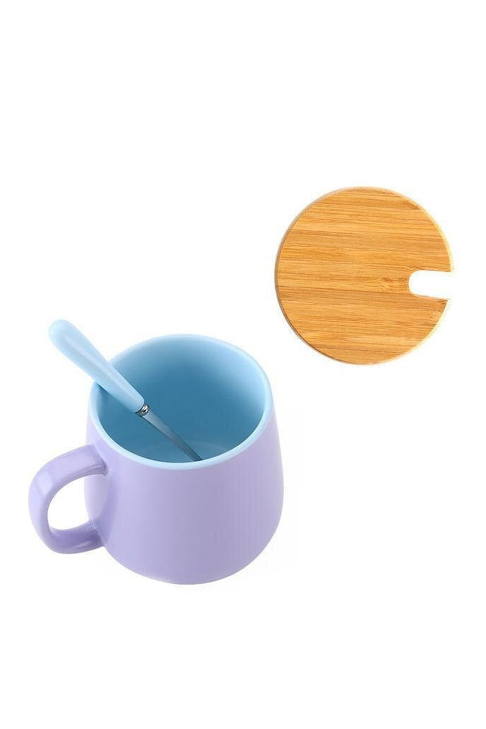 Ceramic mug with lid | Bowlift