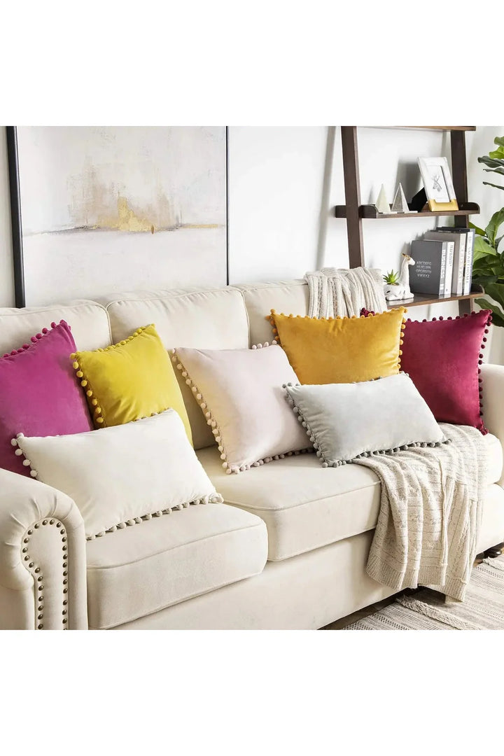 Velvet Square Cushion Cover | Bowlift