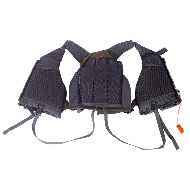 BowLift | MEN Outdoor Multifunctional Fishing Vest Life Jacket (Gray)