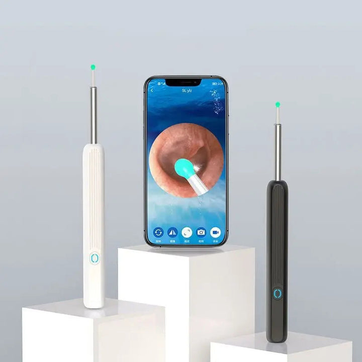BowLift | HD Earwax Removal Spoon — Wireless Otoscope with LED Light