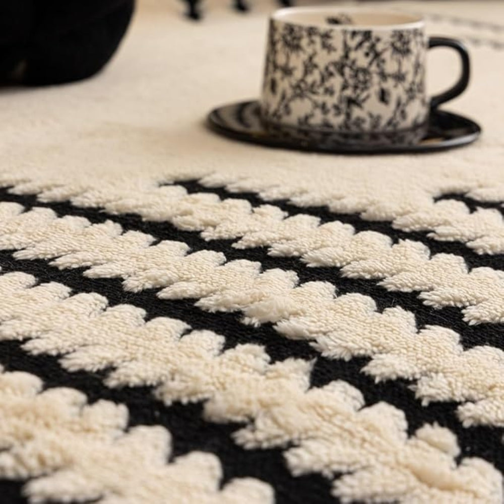 BowLift | Elegant Plush Sofa Cover with Tufted Details