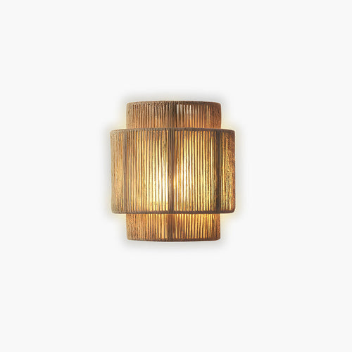 BowLift | Japanese-Inspired Minimalist LED Wall Light – Natural Rope Design & Warm Ambient Lighting