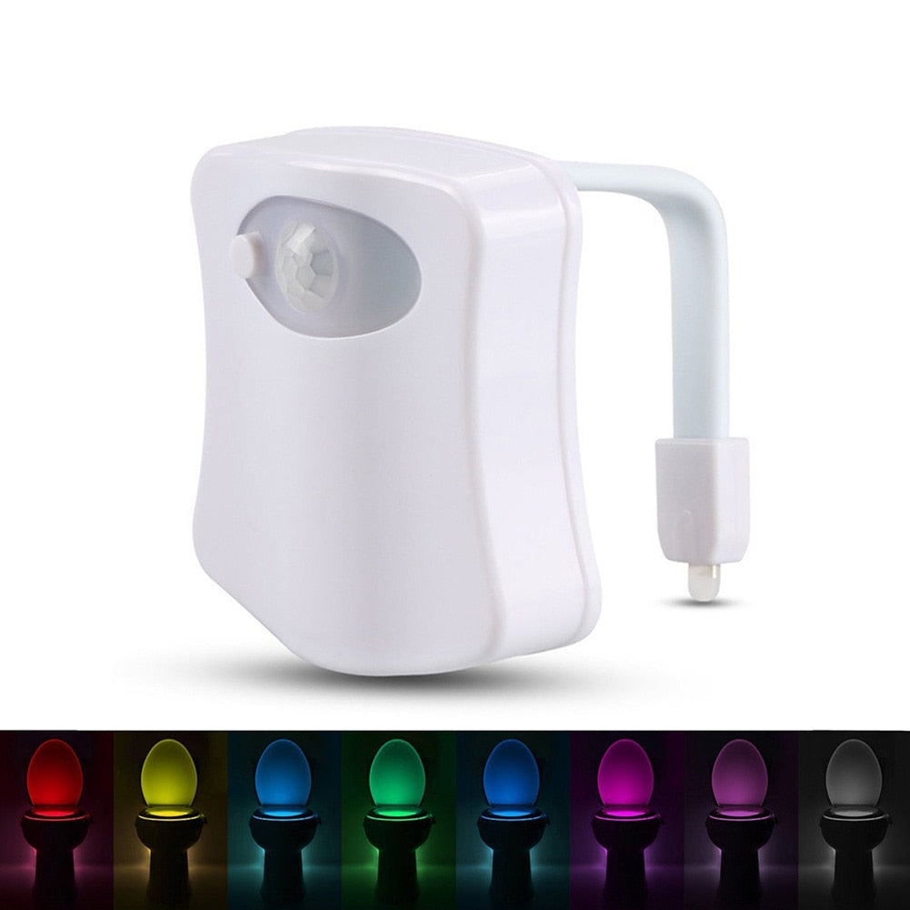 BowLift | See Where You Pee | LED Toilet Lighting with Motion Sensor