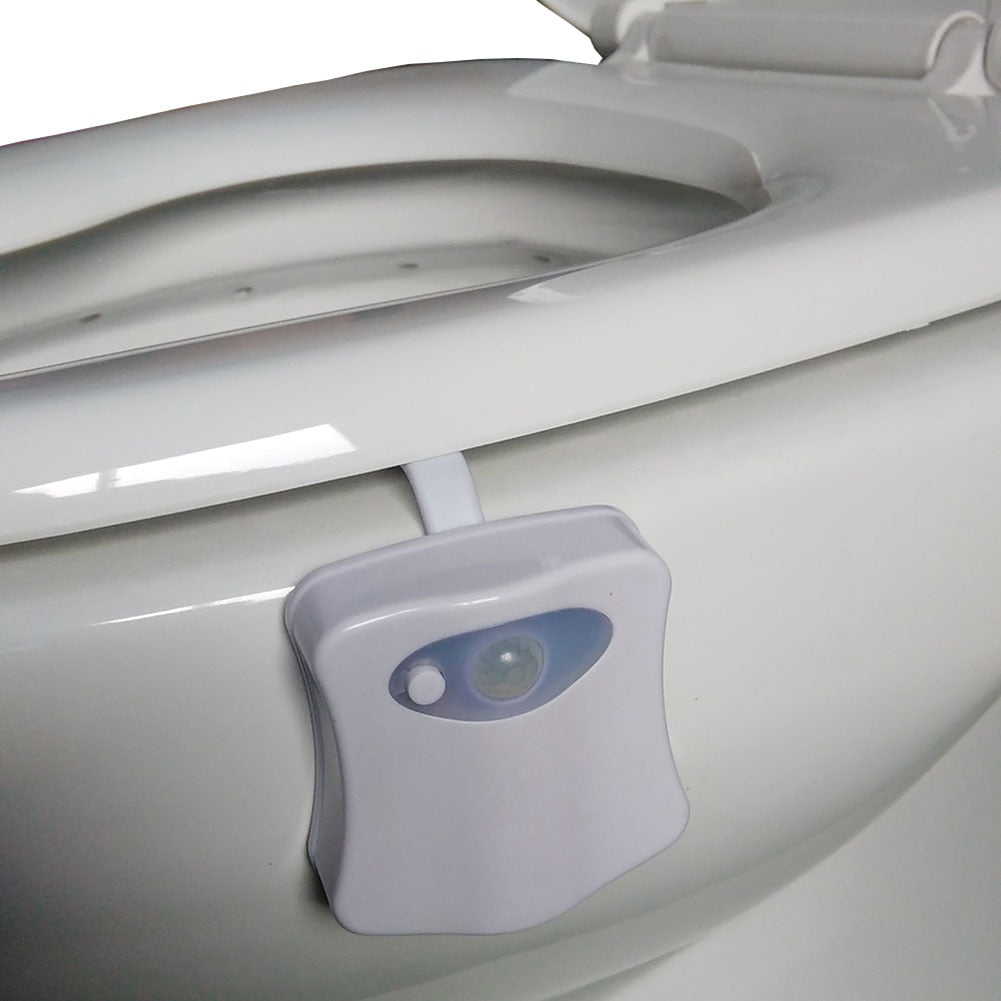 BowLift | See Where You Pee | LED Toilet Lighting with Motion Sensor