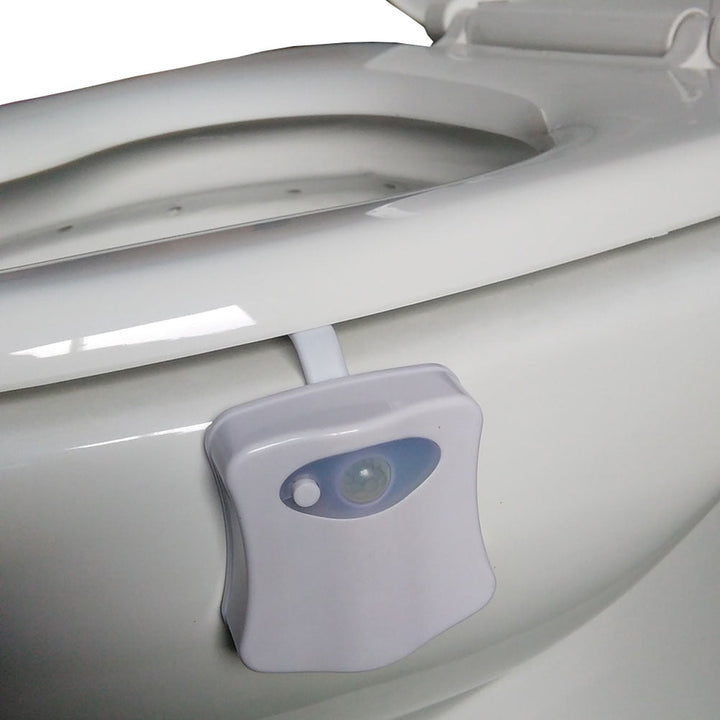 BowLift | See Where You Pee | LED Toilet Lighting with Motion Sensor