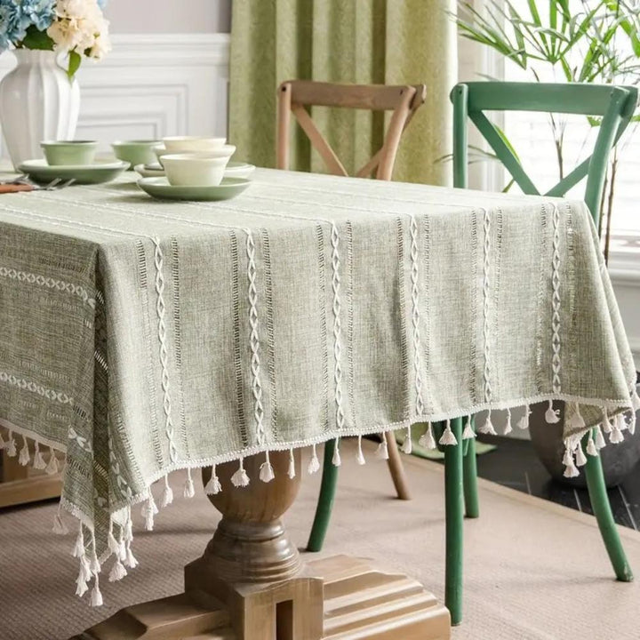 BowLift | Tablecloth made of cotton and linen for an elegant look