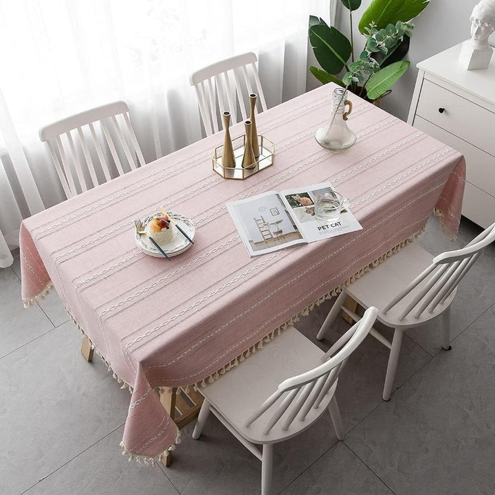 BowLift | Tablecloth made of cotton and linen for an elegant look