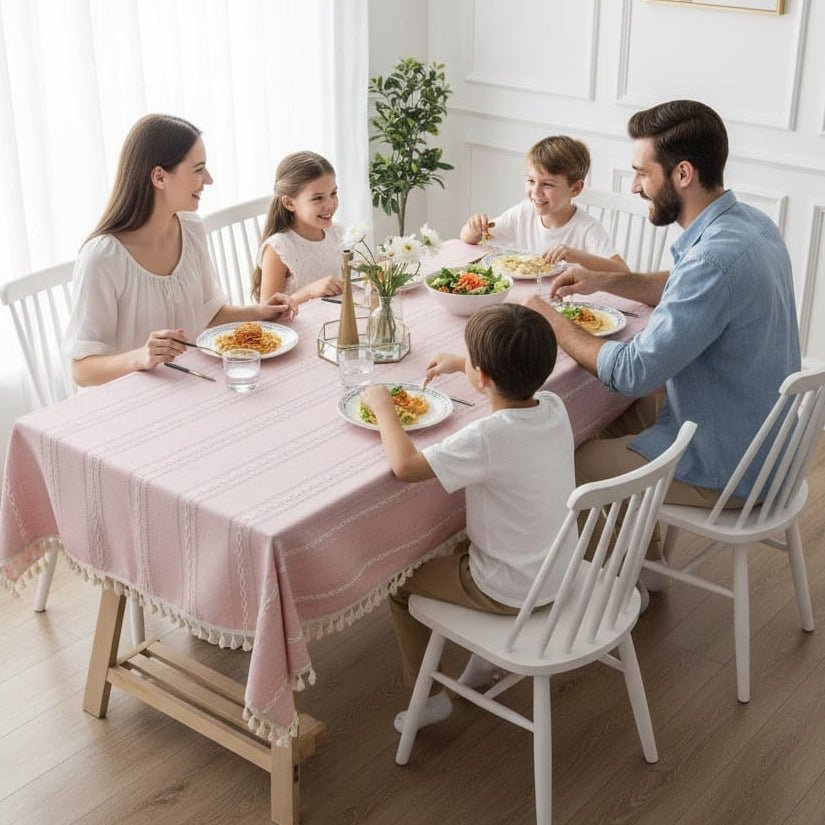 BowLift | Tablecloth made of cotton and linen for an elegant look