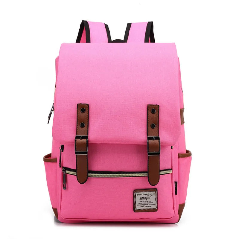 BowLift | Vintage Oxford Backpack - Stylish Vintage Oxford Backpack for adventurous students and travelers