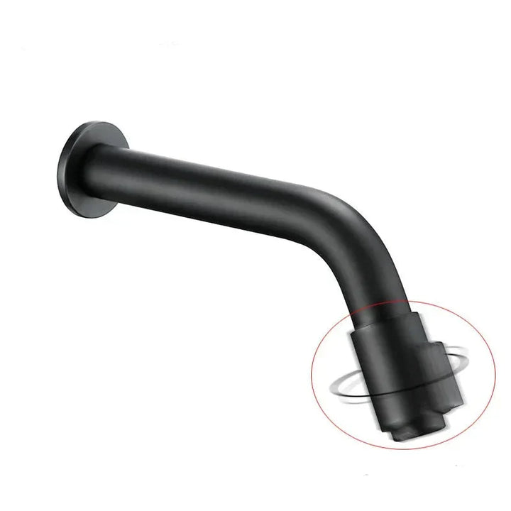 BowLift | Modern Matte Black Wall Faucet - for Luxury Bathroom & Kitchen