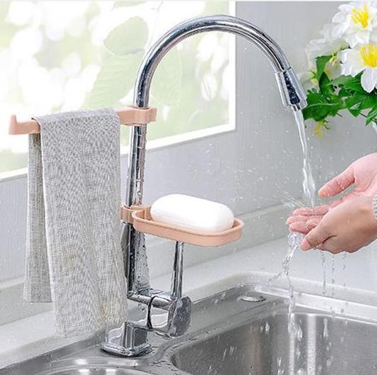 BowLift | Sink Clip - Towel Rack & Soap Dish Attachment