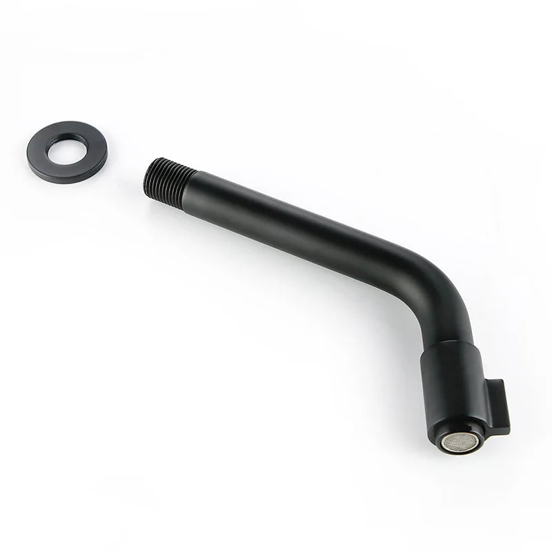BowLift | Modern Matte Black Wall Faucet - for Luxury Bathroom & Kitchen